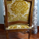 Counterpart of Louis XV period armchairs called "A la Reine"