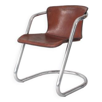 Metaform cognac leather chair