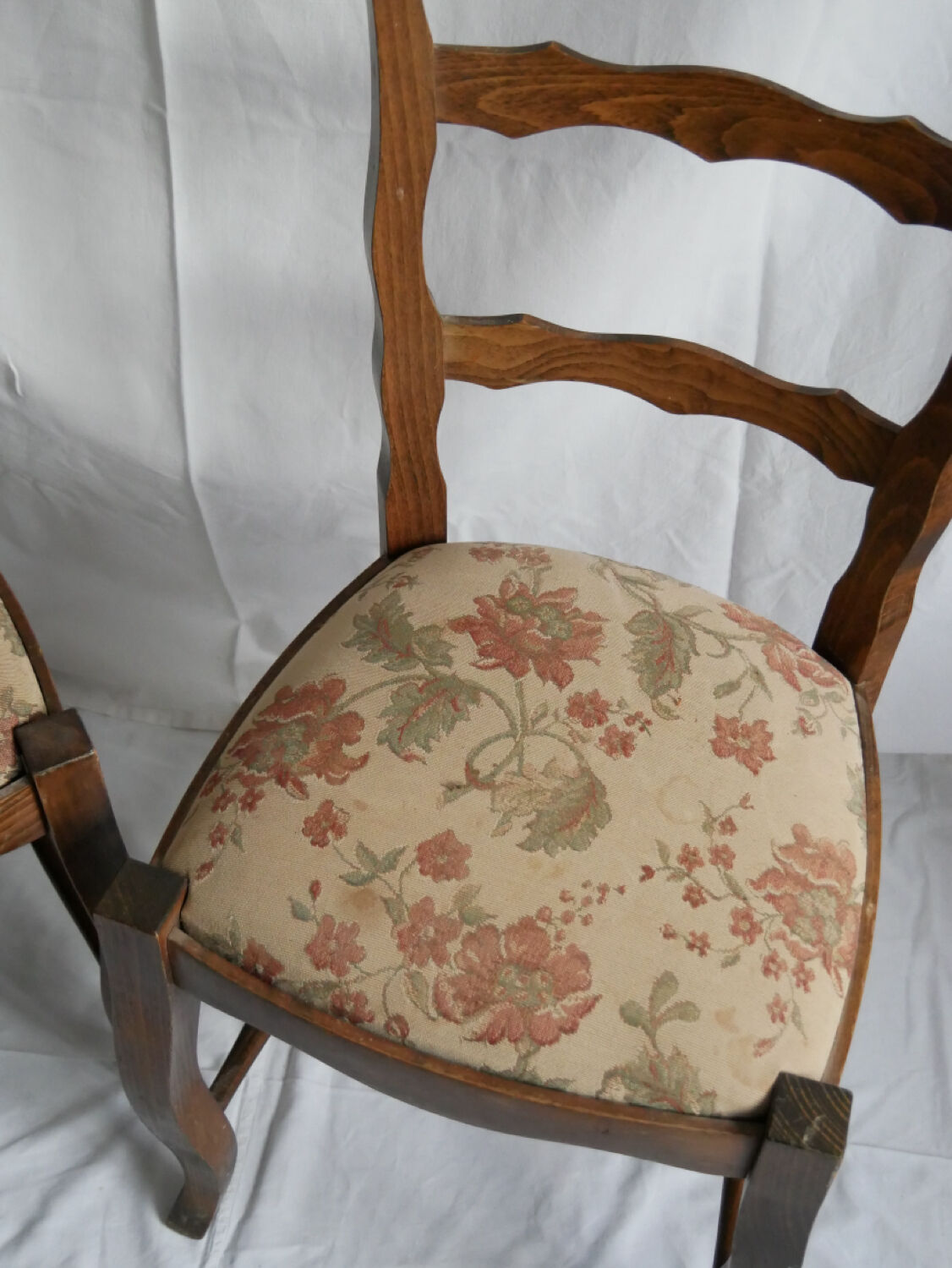 Two antique style Baumann chairs