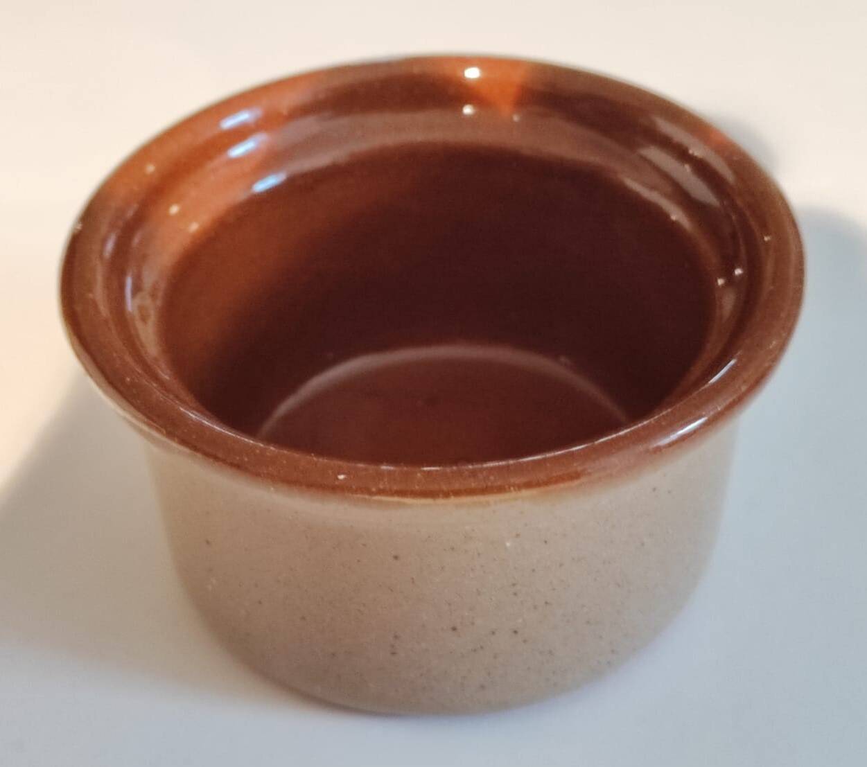 Vintage stoneware ramekins and casseroles