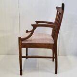 Pair of Scandinavian armchairs 1960 in teak