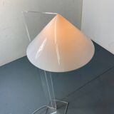 Space Age Acrylic Glass Floor Lamp by Harco Loor, 1980s