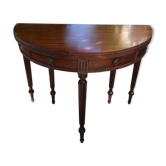 Table demi lune de style Louis XV