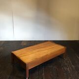 Table basse en teck scandi design Conran Ottoman