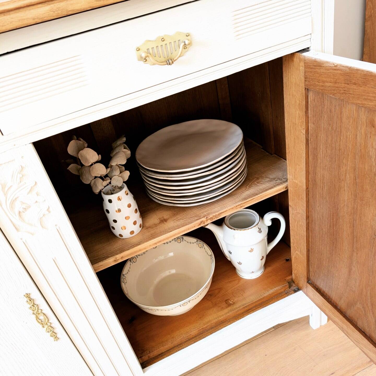 Renovated Parisian Art Deco buffet