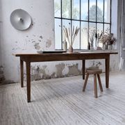 Farm table pitch pine 2 x 1 m from the 1950s