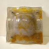 Grande applique en verre de Murano de Mazzega, années 1970