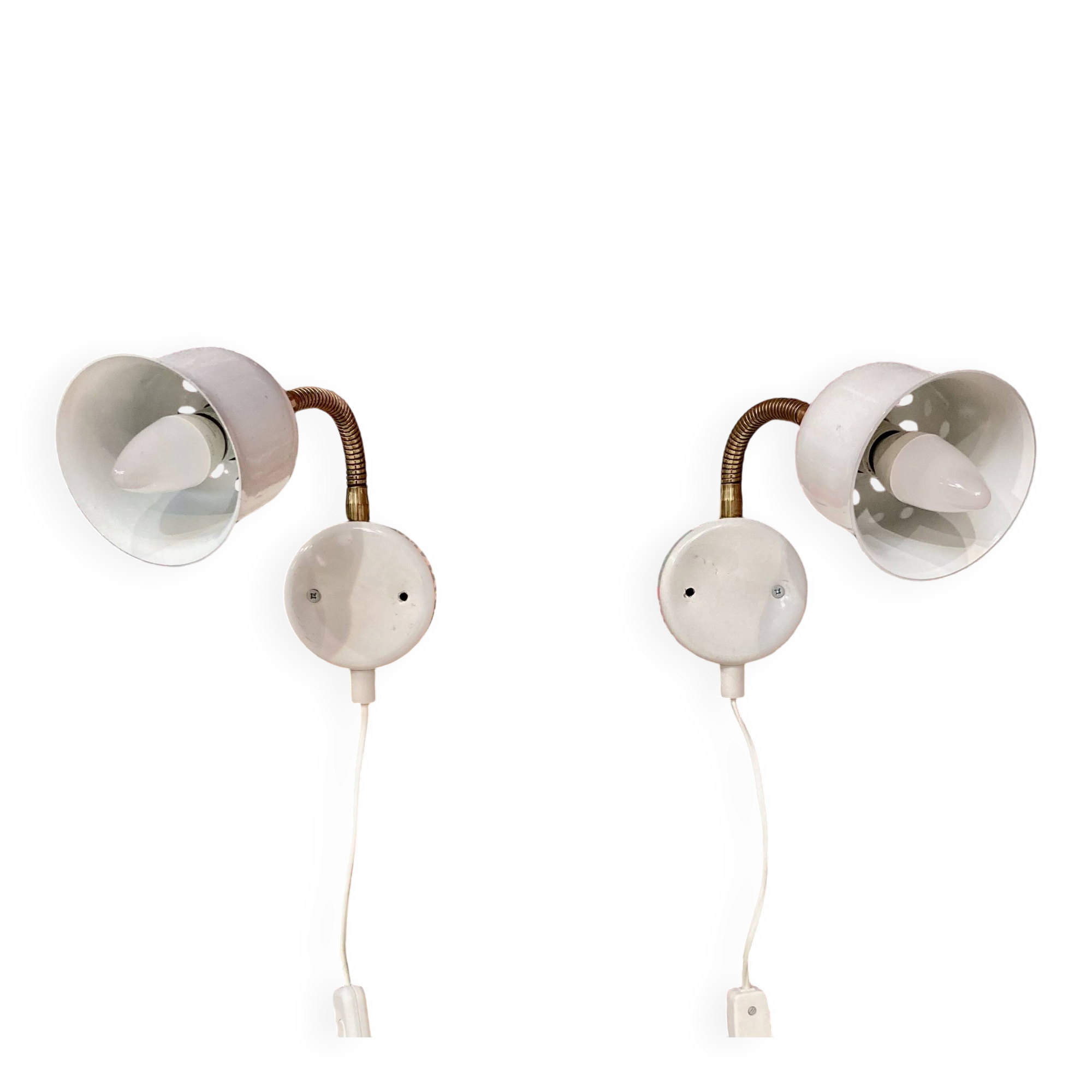 Modular wall lights 1960 "scandinavian design".
