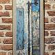 Streetlamp - oil on panel by René Quivilic