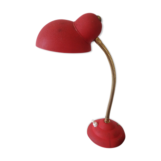 Lampe de bureau rouge