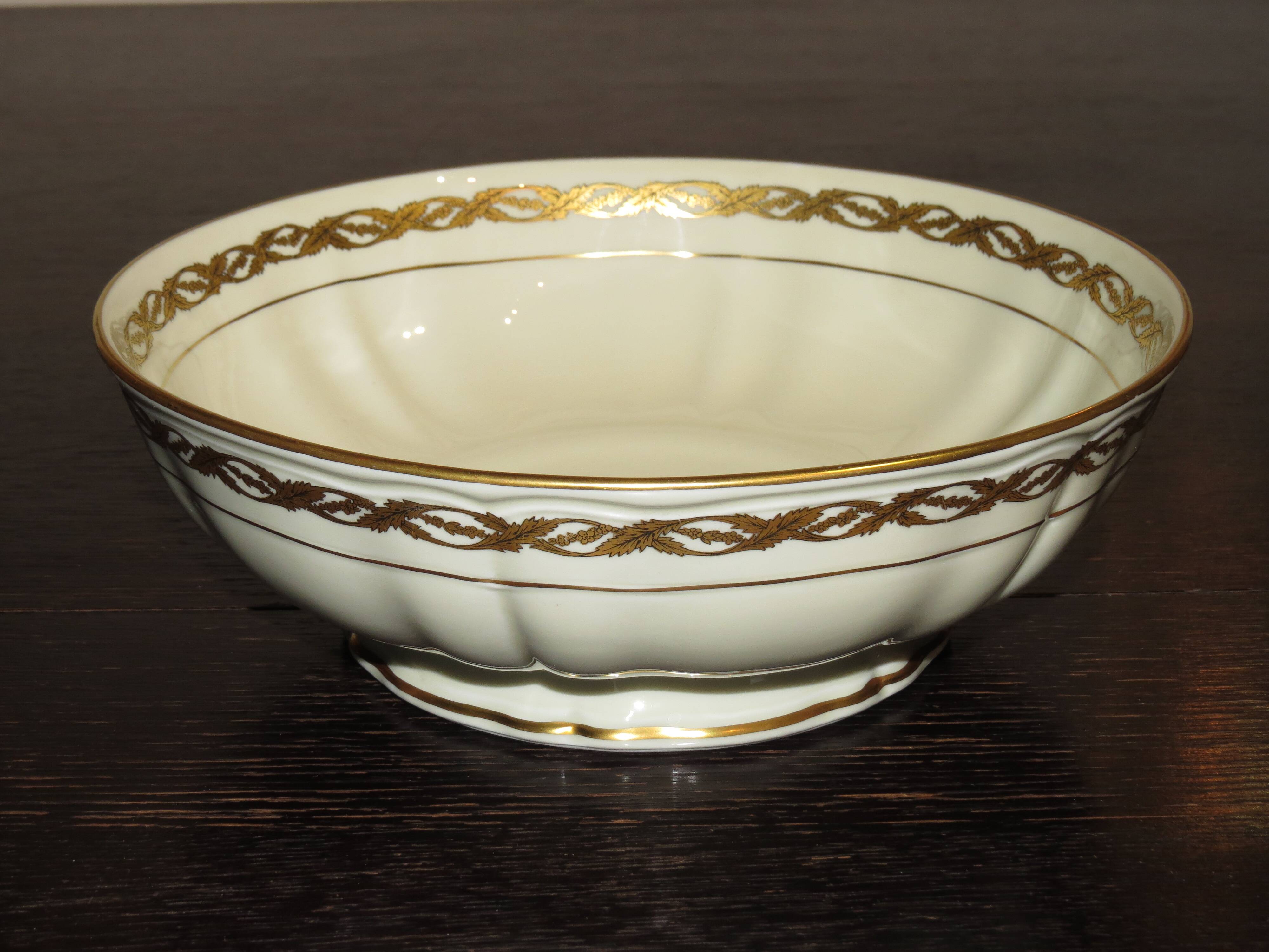 Bernardaud - noailles set of 10 plates and 2 dishes