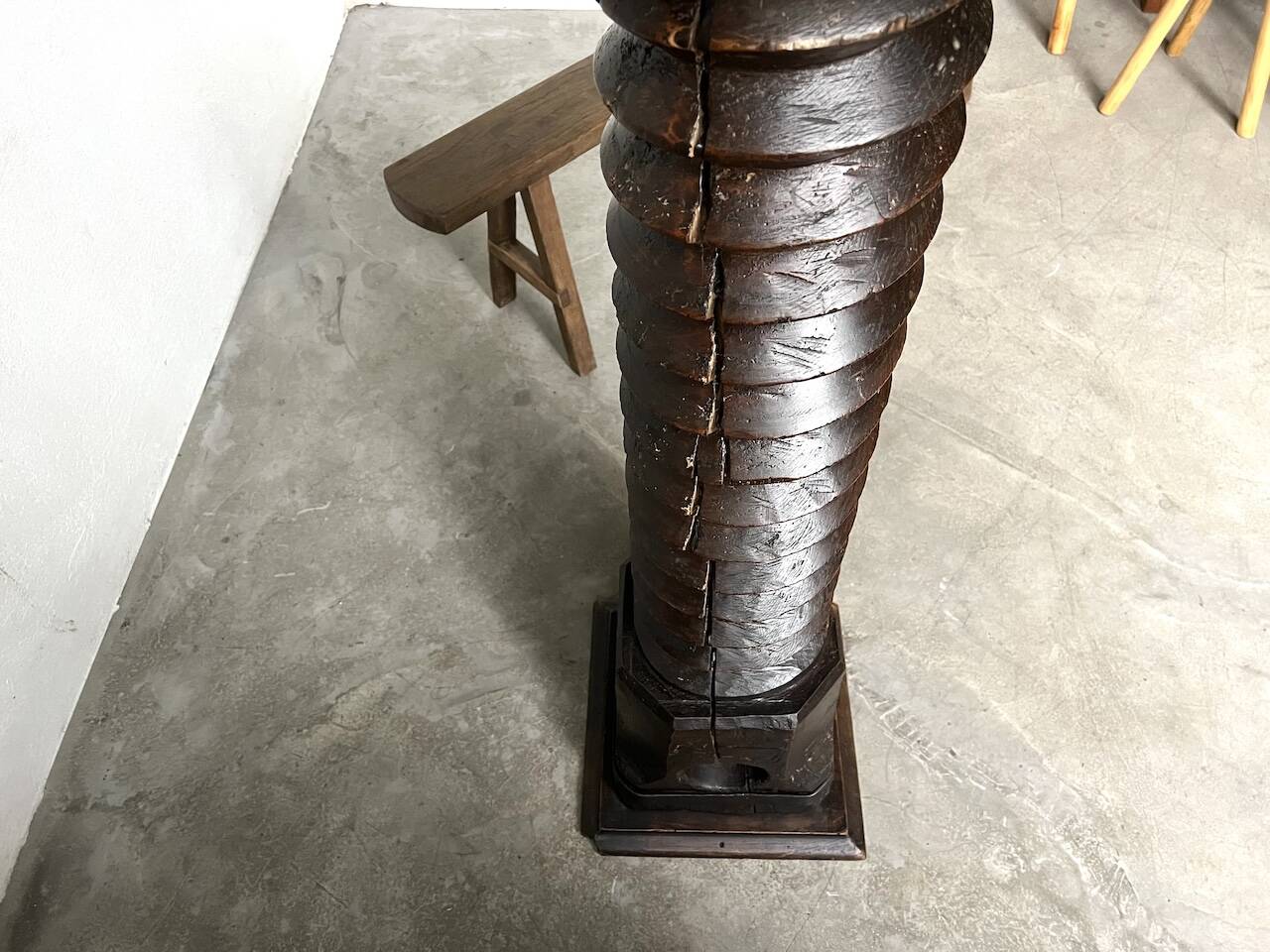 Saddle from an old wine press, 1900s