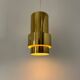 Pair of vintage pendant lights, brass, Sweden 1960