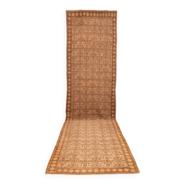 Tapis de couloir turc vintage