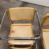 Lot of 4 chairs B32 by Marcel Breuer