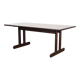 Oak table, Danish design, 1970s, production: Denmark