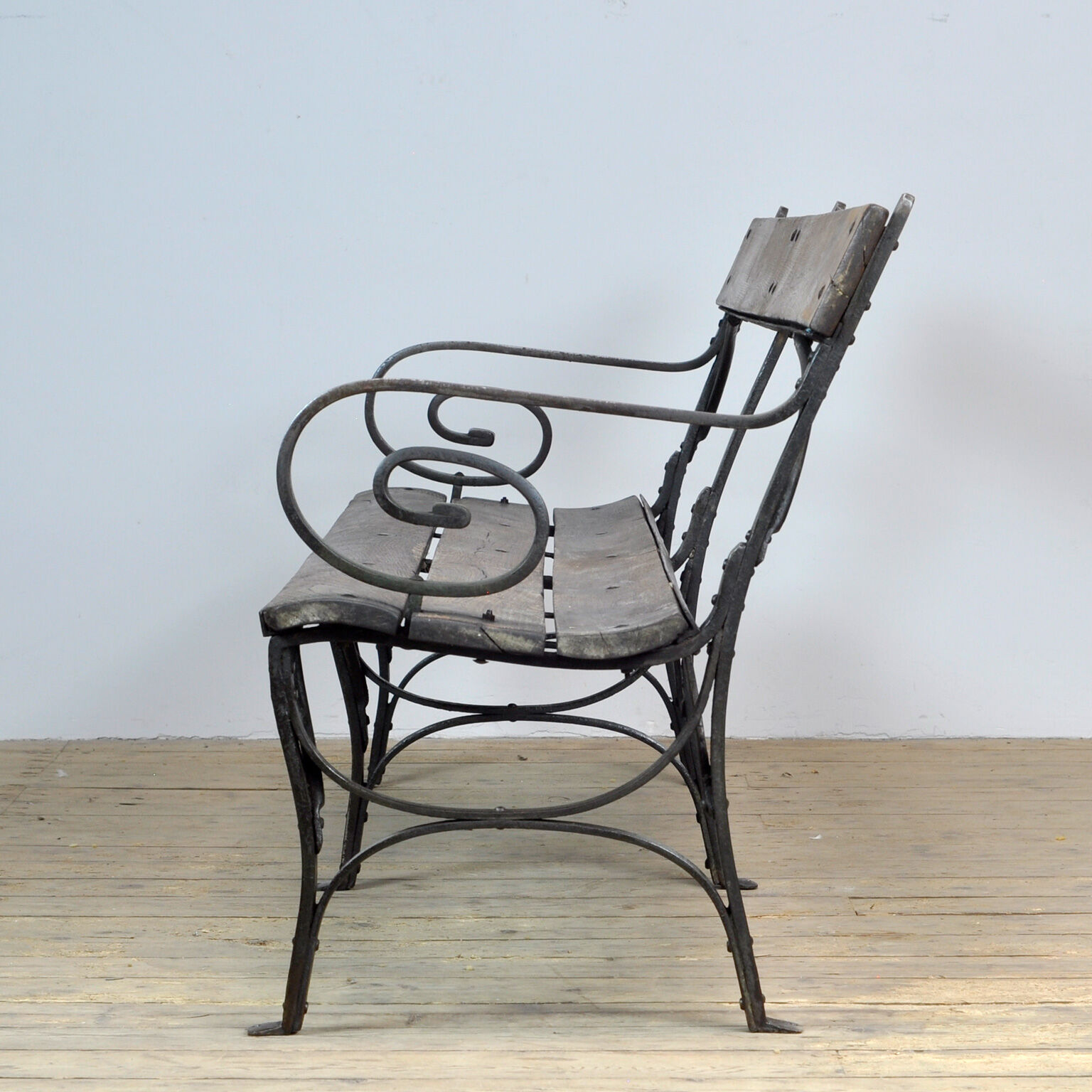 Monumental Park Bench, Circa 1900