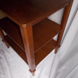 Side table table in cherry tree