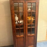 Antique glass dresser