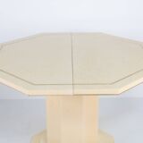 Table octogonale de Eric Maville, années 80