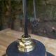 Pair of enamelled sheet metal suspensions