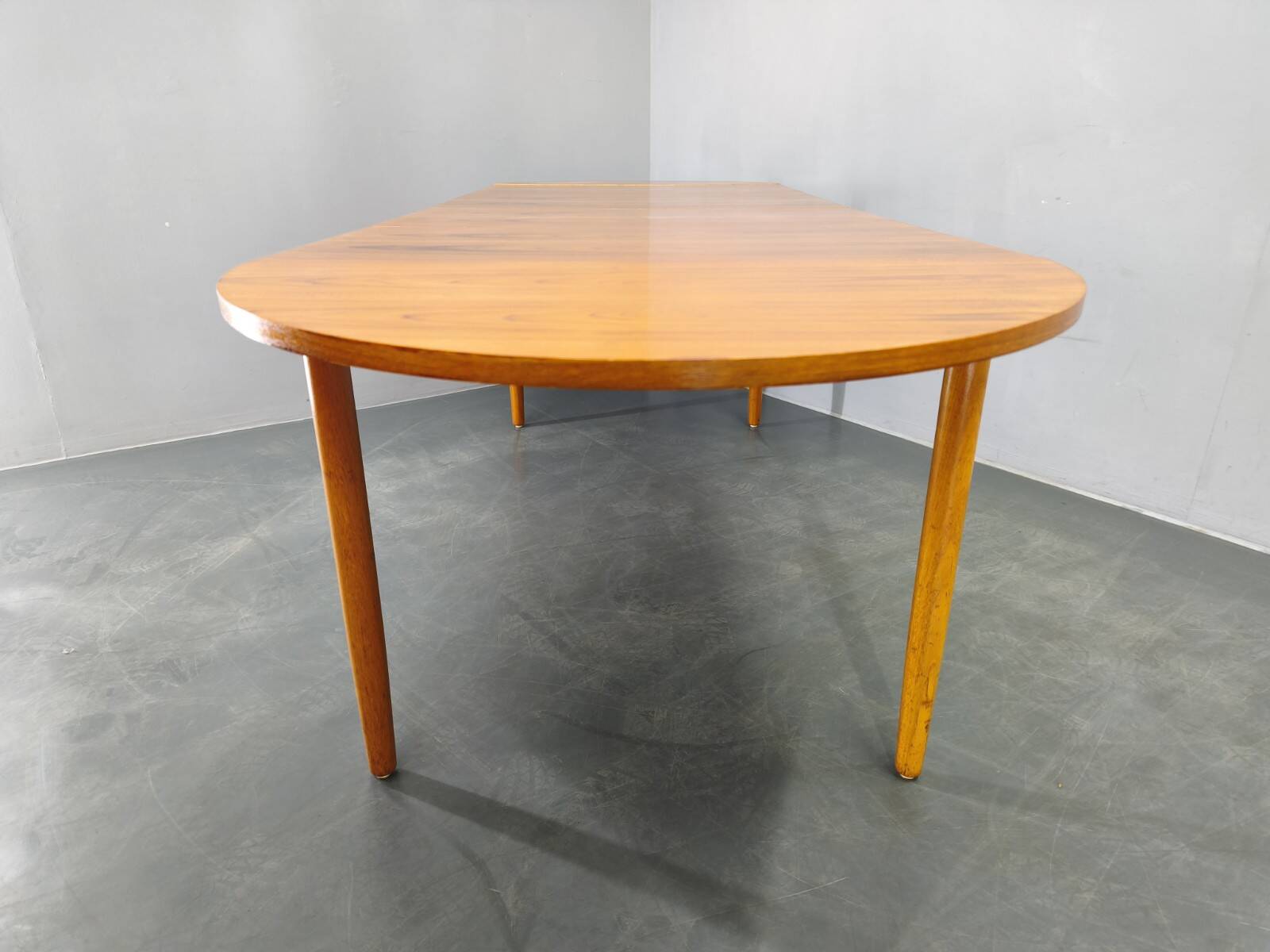 Danish Mid Century Teak Extendable Dining Table, 1960s
