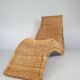 Karlskrona rattan lounge chair by Karl Malmvall for Ikea