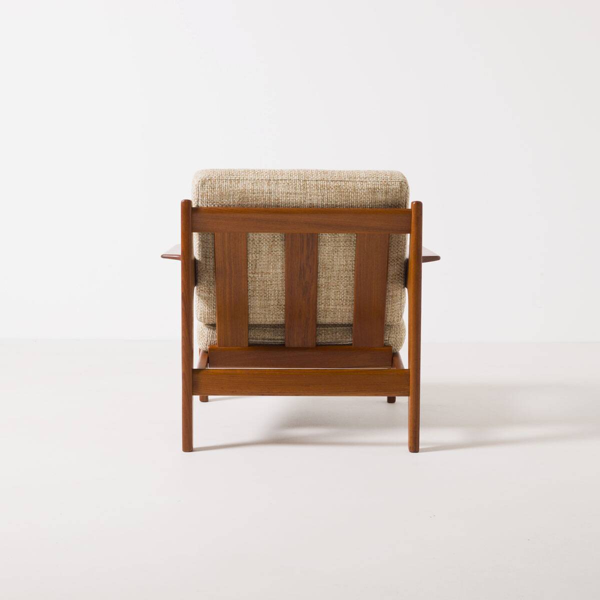 Set of 2 Teak Easy chairs by Arne Wahl Iversen for Komfort, Denmark, 1960s