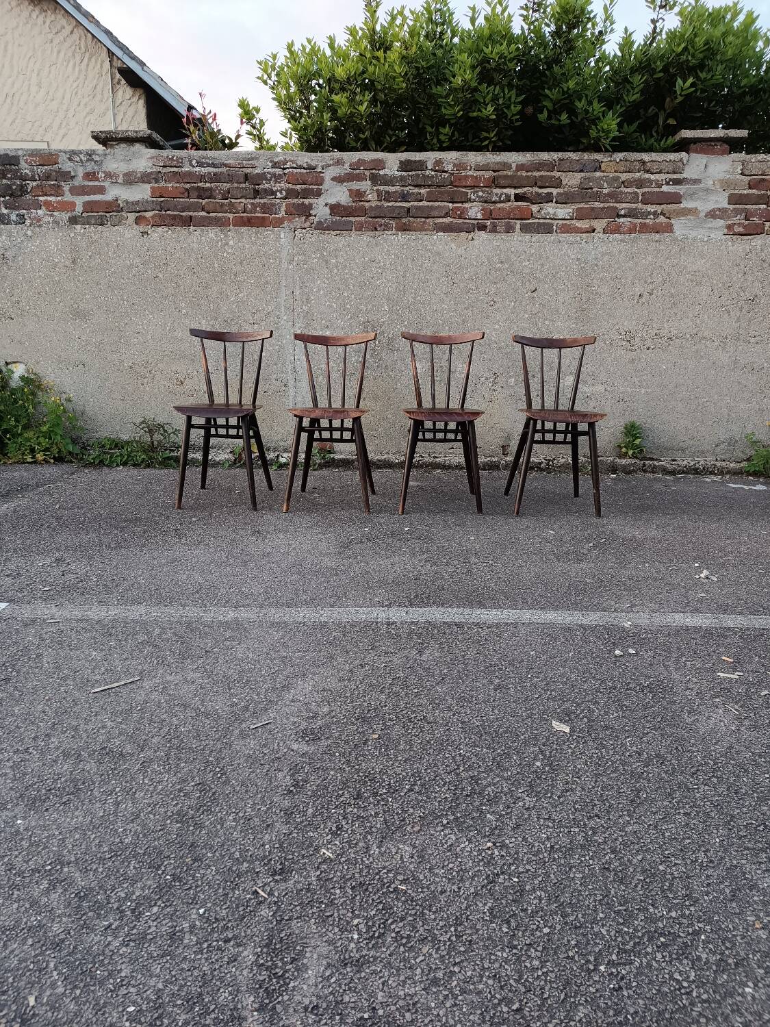 Set of 4 chairs by Tatra Nabytok Czechoslovakia 1960