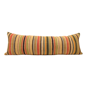 Turkish kilim cushion,40x120 cm