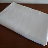 Old damask tablecloth 270 x 150 monogram MP