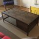 Table basse style industriel