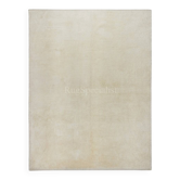 Nouveau tapis Tulu anatolien en beige uni, noué à la main, 100 % laine naturelle non teinte.