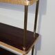 Vintage shelf to install or fix in formica and brass