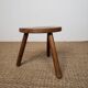 Tabouret tripode en bois