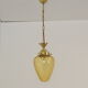 Art deco Glass Pendant,1930's.