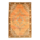 7x10 Peach & Brown Classic Persian Rug, 204x313Cm