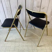 Pair of folding chairs