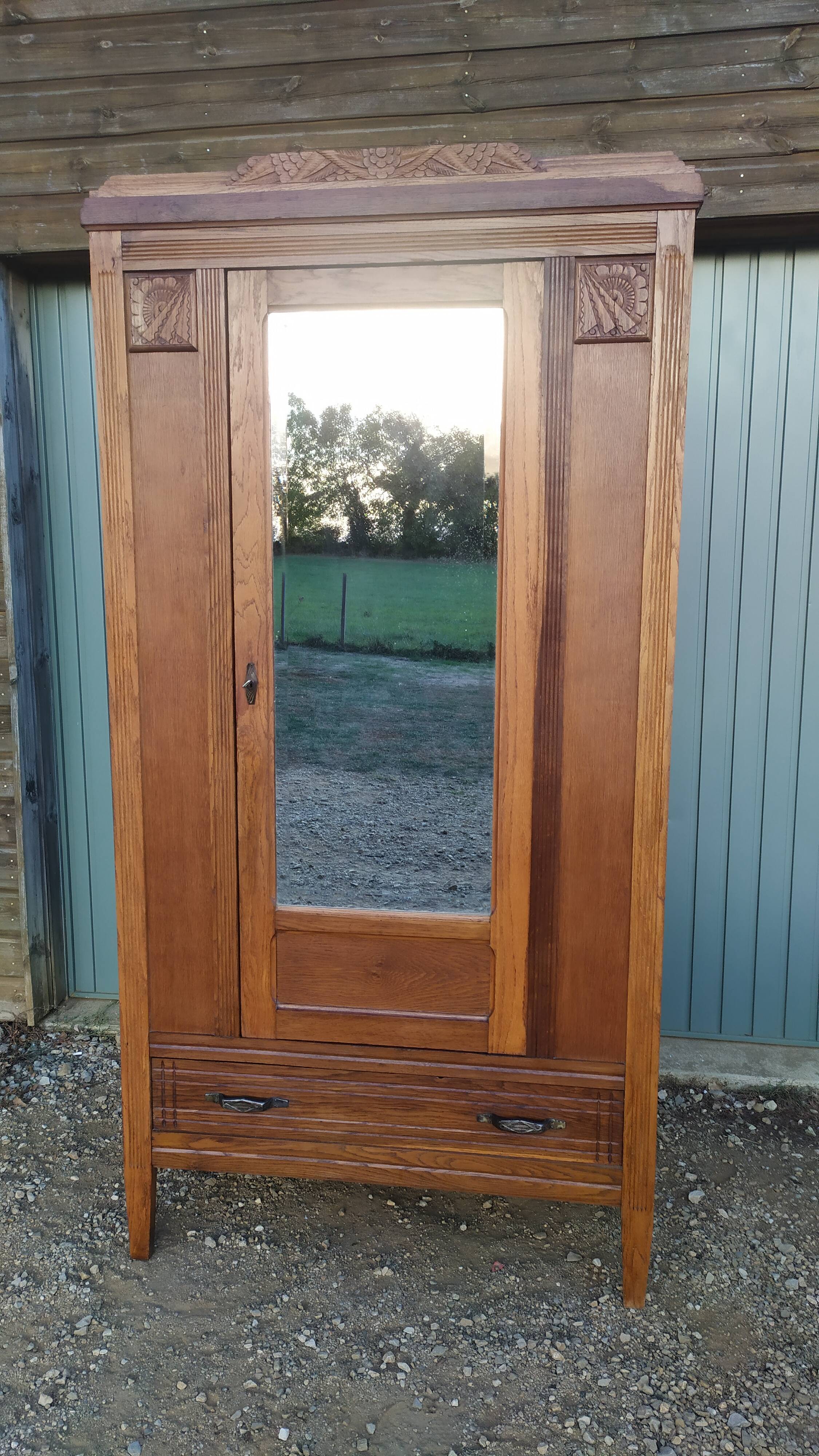 Parisian art deco wardrobe