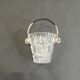 Vintage cut glass ice bucket – Berglas Austria – 1970s