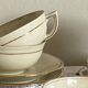 6 fine porcelain coffee and tea cups from the Limoges royal factory