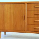 Silkeborg deens teak vintage sideboard 'Bandenitz' | 200 cm
