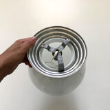 Plafonnier boule opaline années 40