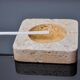 Brutalist ashtray by Fratelli Mannelli, travertine, Italy, 1970