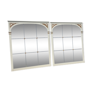 Miroir néo classique en paire