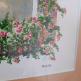 Watercolour. Signed Triaire. 33.5X27.5 cm.