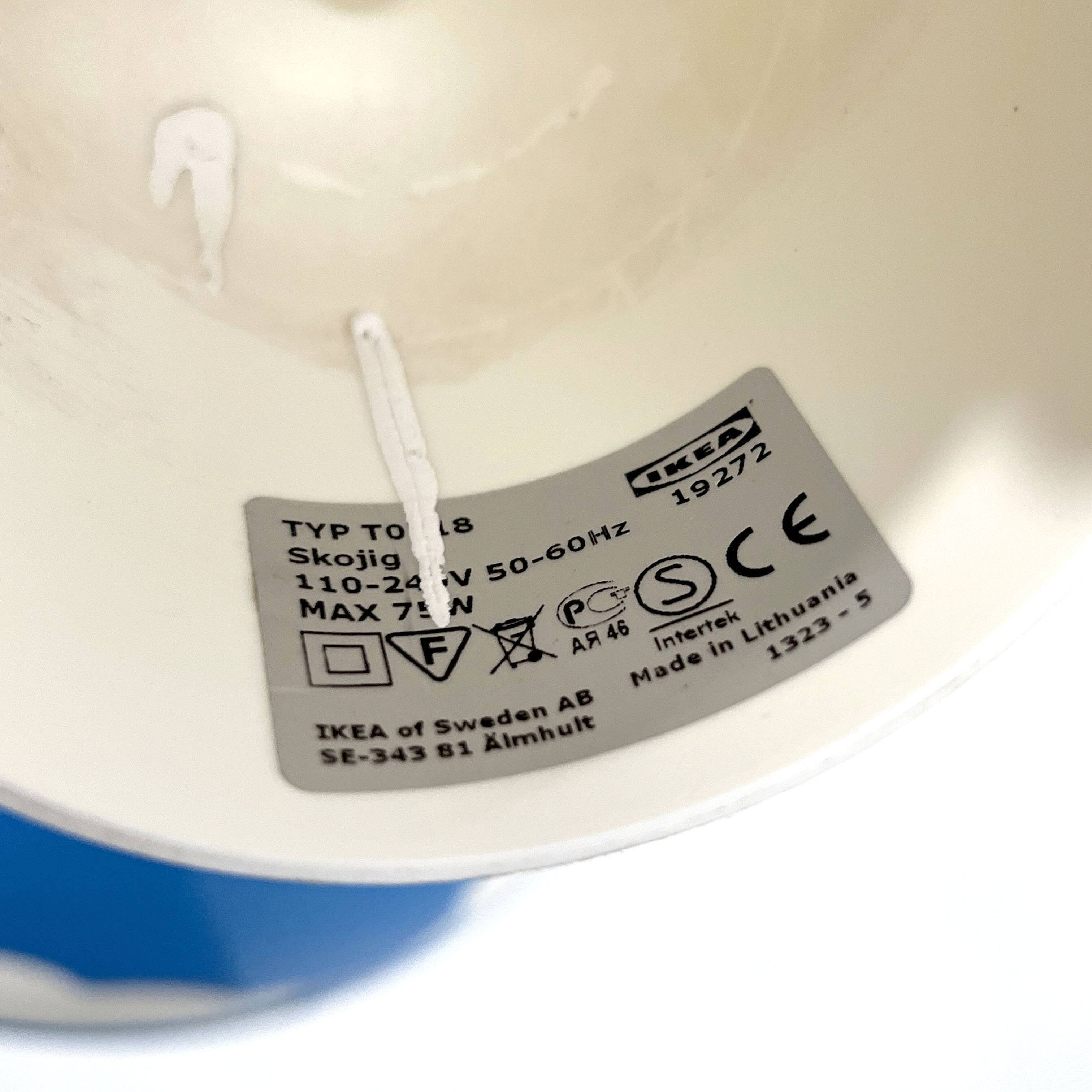 Blue Cloud Suspension by Henrik Preutz for Ikea, 1990