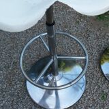 Pair of Etienne Fermigier designer stools, Mirima mower model, publisher