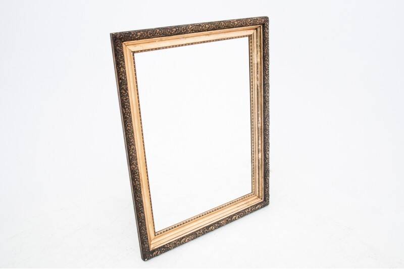 Mirror in a golden frame, Western Europe.
