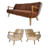 Living room sets sculptural cocktail Scandinavian years 50/60